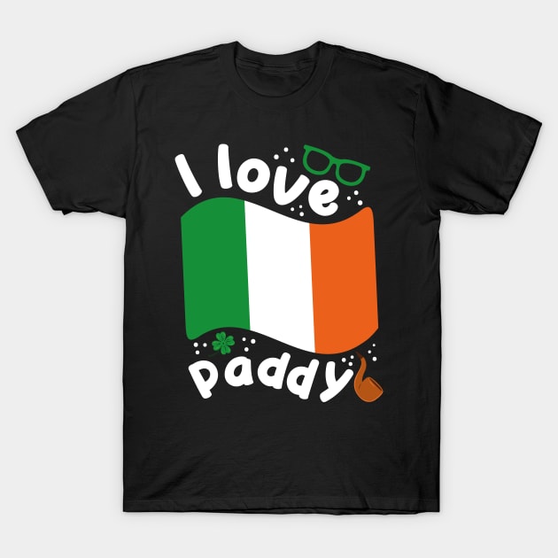 I Love Paddy | St Patrick’s Day T-Shirt by DancingDolphinCrafts